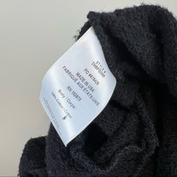 The Range Jet Black Hoodie Jumpsuit in Size XS - Picture 7 of 7